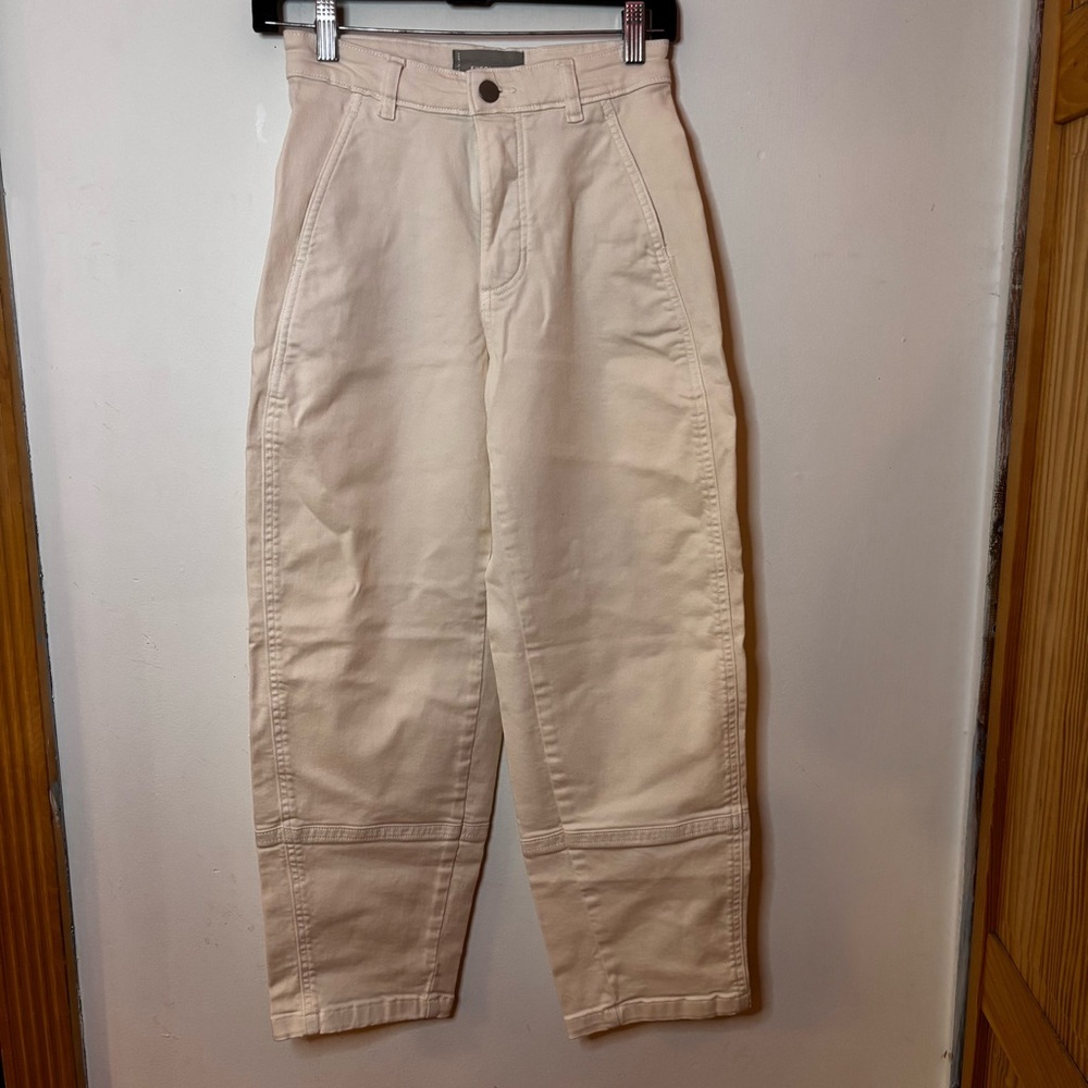 Everlane Utility Barrel pants birch size 0